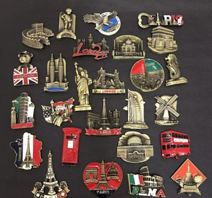 Ouvre-bouteille en métal créatif et autocollant de réfrigérateur Tour de <span class=keywords><strong>Paris</strong></span> Souvenir touristique Maison Artisanat Ouvre-bouteilles en gros - Product Image 2