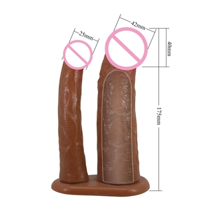 PRETTY LOVE Dildos de Silicona Portátiles al por Mayor, Realistas, con Apariencia de Piel, Juguetes Sexuales para la Masturbación Femenina - Product Image 5