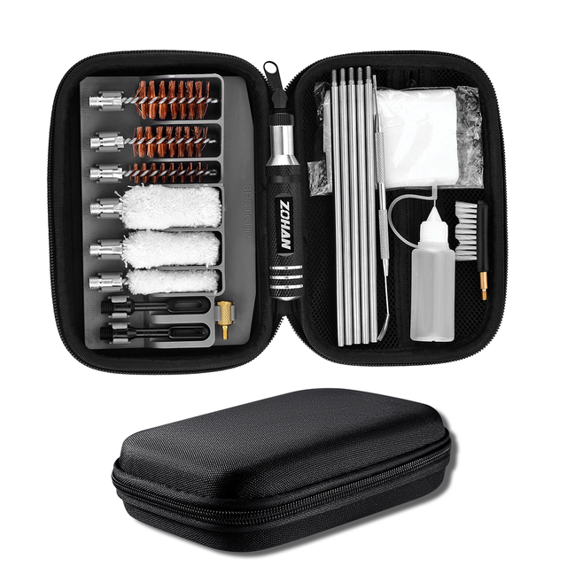 Hot Sale Universal Gun Shooting Accessories Gun Cleaning Kit Tactical Gun Brush Cleaning Kit