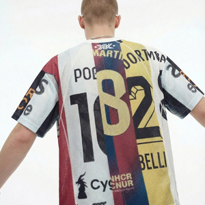 Maglia da Calcio QUICKSHOW Streetwear 210G con Stampa Digitale, Stile Retrò, Traspirante in Poliestere - Product Image 1