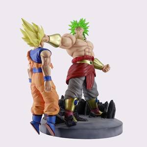Figurine d'action en PVC de collection de l'anime japonais <span class=keywords><strong>Super</strong></span> Saiyan <span class=keywords><strong>Broly</strong></span> VS Son Goku pour cadeaux - Product Image 1