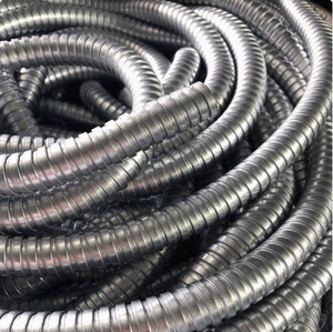 Tubo Corrugato per Protezione Cavi, Condotto Elettrico Flessibile in <span class=keywords><strong>Acciaio</strong></span> <span class=keywords><strong>Zincato</strong></span>, Tubo Flessibile GI - Product Image 4