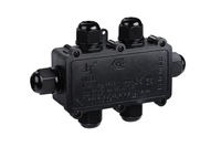 Boîte de jonction étanche Greenway M686-6B 6 voies IP68 PC V0 Connecteur électrique pour applications industrielles et de sécurité