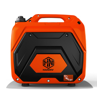 Generador Inverter Súper Silencioso de 2000W, 1.8kW Máx., Motor de Gasolina de 4 Tiempos Digital, para Bricolaje, Renovación del Hogar, Herramientas de Taller HN2000IN
