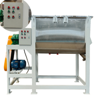 Mélangeur à ruban horizontal automatique à double vis en acier inoxydable 304/SUS316L pour poudres, produits chimiques et arômes