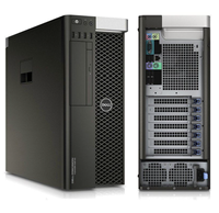 Station de travail graphique Precision T5810 24 cœurs avec SSD M.2, 32 Go DDR4, Intel i5, i7, i9, PC Tower pour modélisation 3D, rendu et trading boursier
