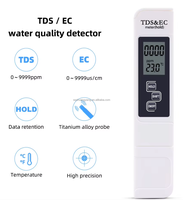 Kits de mesure numérique du pH et du TDS, pH-mètre de type stylo haute précision 0,01pH, précision de lecture ± 2 %, mesureur 3-en-1 TDS EC et de température