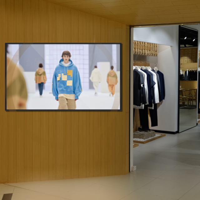 High Brightness 4K 55 Inch Ultra Narrow Bezel Videowall 2X2 Lcd Player TV Advertising Equipment Media Wall Panels Elevator SDK