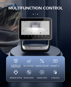 จอแสดงผลความบันเทิงด้านหลังขนาด 8 นิ้ว ความละเอียด Full HD ระบบ 4G Android สำหรับรถยนต์รุ่น 3/Y ระบบควบคุมอัจฉริยะอเนกประสงค์สำหรับความบันเทิงที่เบาะหลัง - Product Image 4