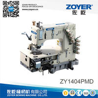 ZY1404PMD Machine à coudre industrielle de haute qualité Multi-Needle Garment Mechanical Flat-Bed avec moteur et engrenage fiables