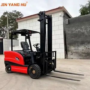 JIN YANG HU Mini Electric Forklift Lithium Battery 4.5M 1ton 1.5ton 2ton 3ton 3.5t Hydraulic Lift New Energy Vehicles