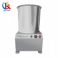 Petite machine centrifuge française pour l'élimination de l'huile des chips de pommes de terre Machine de déshydratation des légumes Machine de déshuilage des aliments frits