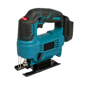 Sierra de cadena inalámbrica de alta calidad con velocidad ajustable, a batería, para cortar madera, sierra de calar de 18V y 400W - Product Image 2