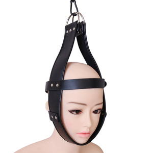 Jouets sexuels en gros, cagoules érotiques en cuir, dispositifs de tortion SM, jouets de bondage, appuie-têtes, cagoules de discipline, pour couples/gays - Product Image 1