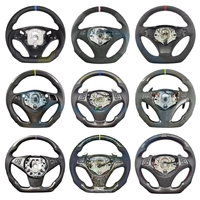 Volant chauffant et vibrant en cuir YZ pour BMW E90 E60 E46 E92 M3 E87 E39 X5 E70 X6 E71 E82 E93 E36 E91 pour BMW Série E