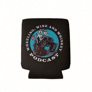Custom Sublimation Neoprene Insulated Cheap Collapsible Drink Beer Stubby Holder Can Cooler <b>Sleeve</b> Customized Color 3mm Thick - Product Image 2