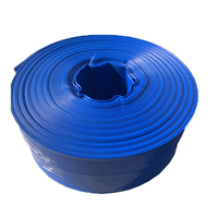 Tuyau d'irrigation plat en PVC de 2 pouces, 3 pouces et 4 pouces Tuyau d'évacuation d'eau à plat