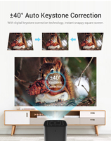 Direct Supply D048A Mini Touch Android 9.0 Proyektor 1080P DLP 70ANSI 0.6kg Portabel untuk Rumah 20000 Jam Masa Pakai Lampu Garansi 1 Tahun