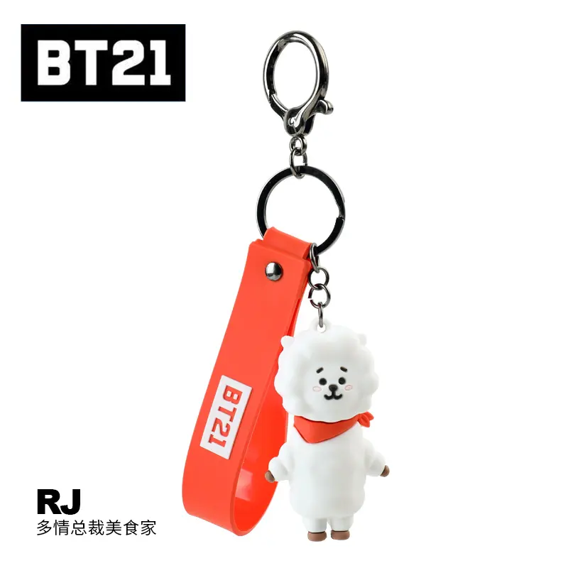 LLavero de figura BT21, TATA COOKYMANG CHIMMY VAN, auténtico y genuino, equipo bt21