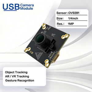 1MP OV9281 Global Shutter USB <b>Camera</b> Module 120fps High Speed Monochrome 1280x800 UVC Mini <b>Camera</b> for High Speed Motion Tracking - Product Image 2