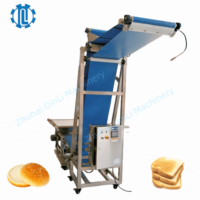 Équipement de fabrication de hamburgers, hot-dogs et pizzas avec un volume de trémie de 200 kg, coupe-pâte et machine de levage, élévateur de division de la pâte