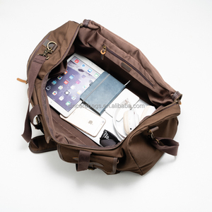 Bolsa Deportiva de Lona de Gran Capacidad, de Lujo, Portátil, para Gimnasio y Viajes, con Cierre de Cremallera, Correa Ajustable e Impermeable - Product Image 5