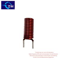 Inductor de modo común de doble capa con estructura de bobinado, valor de inductancia estable de 1.8-2.2H, cable de cobre de gran diámetro de 2.0mm, 15A nominal