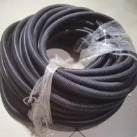 Gaine de protection pour câbles et fils en plastique de couleur personnalisable, gaine en PE enterrée avec une bonne flexibilité, type de raccordement, conduit