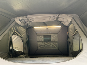 Tente de toit à clapet imperméable à l'eau Véhicule à coque dure Remorque de voiture Tente de toit mince <span class=keywords><strong>XXL</strong></span> - Product Image 4