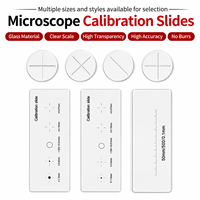 Dispositivo de Calibración de Tamaño de Píxel para Microscopio, con Micrómetro y Cámara, Software de Análisis y Medición de Imágenes