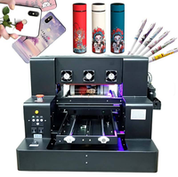 Baru A3 A4 mesin Printer Inkjet UV XP600 600dpi untuk warna-warni casing ponsel fleksibel pena akrilik kulit stiker botol kaca