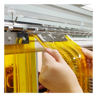 Rideaux en PVC transparents et colorés anti-insectes pour cuisine avec service de découpe et de taille sur mesure