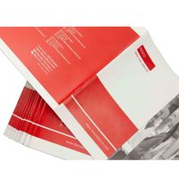 Folleto de puntada de sillín con logotipo personalizado para publicidad Promoción Catálogo DE LA EMPRESA Folleto