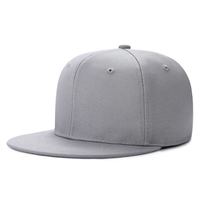 Gorra de béisbol clásica con visera plana, ajustable, de alta gama, estilo moderno, de color liso.