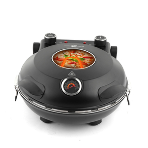 <span class=keywords><strong>Forno</strong></span> Elettrico <span class=keywords><strong>per</strong></span> <span class=keywords><strong>Pizza</strong></span> da 12 Pollici, Controllo Meccanico, Struttura in Acciaio Inox, <span class=keywords><strong>Pietra</strong></span> Refrattaria in Ceramica, Multifunzione <span class=keywords><strong>per</strong></span> <span class=keywords><strong>Casa</strong></span> - Product Image 5