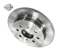 Achterremrotor 42510TG5H00 42510TF0000 voor Fit Jazz City Solid Disc Anti-roest Aftermarket Reserveonderdelen 239x9mm 2.74kg 1 Jaar Garantie