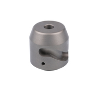 Pièce en aluminium anodisé argenté sablée, à paramètres complexes, pour mesures de haute précision et gravure, usinage direct CNC