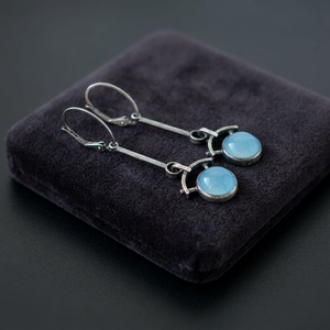 Pendientes Colgantes de Cuarzo con Forma de Campana, Chapados en Oro de 18K, Joyería para Fiestas con Piedra Natural Curativa, Venta al Por Mayor - Product Image 2
