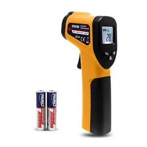 Termometro 550C kỹ thuật số IR pyrometer Lò nướng bánh Pizza nhiệt độ bề mặt công nghiệp laser hồng ngoại Súng Nhiệt kế cho ngành công nghiệp