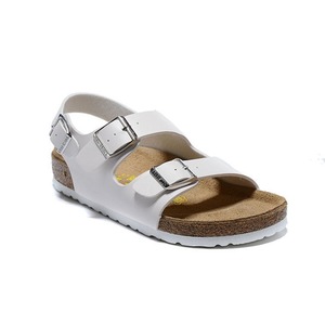 Sandalias Roman Gladiator Suede Milano, Fabricante de Sandalias Ortopédicas de Gamuza, Soporte de Arco, Plantilla Suave de Corcho, Precio de Fábrica - Product Image 1