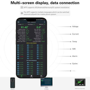 Активный балансир JK Smart BD4A8S4P для Li-ion/LiFePO4 аккумуляторов 4S/8S, 12В/24В, 0.4А/40А, BMS с выключателем питания, плата PCB/PCBA, 20-100В, 80А - Product Image 4