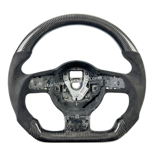 Volante de fibra de carbono Real personalizado para 2015 2016 <span class=keywords><strong>2017</strong></span> 2018 <span class=keywords><strong>Audi</strong></span> R8 <span class=keywords><strong>TT</strong></span> <span class=keywords><strong>Interior</strong></span> de coche de fibra de carbono - Product Image 3