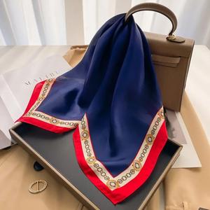 AI-MICH фабричная поставка, сумка большого размера, Шелковый, с 100 вырезом, Забавный кошелек высокого качества, объемный белый полиэфирный шарф - Product Image 6