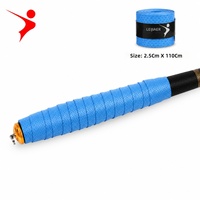 Poignée de raquette de tennis antidérapante en PU personnalisée en usine, accessoires sportifs universels pour raquettes de badminton et de squash