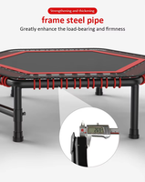 Fournisseurs de sports Gym intérieure et extérieure 48 pouces Mini trampoline de gymnastique pliable pour adultes personnalisable