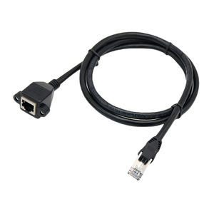 Cat6 Ethernet Extension <b>Cable</b> <b>Rj45</b> Male To Female 1 Port Copper Wire For Network Cabling - Product Image 3