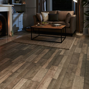 Suelo Laminado de Madera HDF/MDF, Diseño Espiga, Resistente al Agua (<span class=keywords><strong>AC4</strong></span>), de 7mm-12mm, para Baño, Venta al Por Mayor - Product Image 5