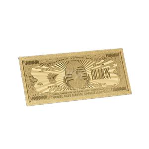 Billetes <span class=keywords><strong>de</strong></span> Banco Coleccionables No Monetarios al por Mayor, Billetes Americanos <span class=keywords><strong>de</strong></span> Banco <span class=keywords><strong>de</strong></span> Oro <span class=keywords><strong>de</strong></span> 24k - Product Image 1