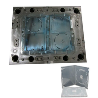 Boîtes ou plateaux personnalisés pour CD DVD, moulage par injection, haute qualité, fabricant de moules d'injection plastique pour CD, bijou