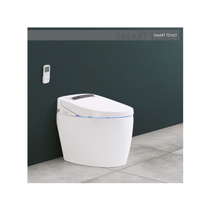 Nouveau style en promotion : WC intelligent en céramique avec ouverture automatique par capteur, chasse d'eau et écran HD – Modèle Smart-102 - Product Image 4